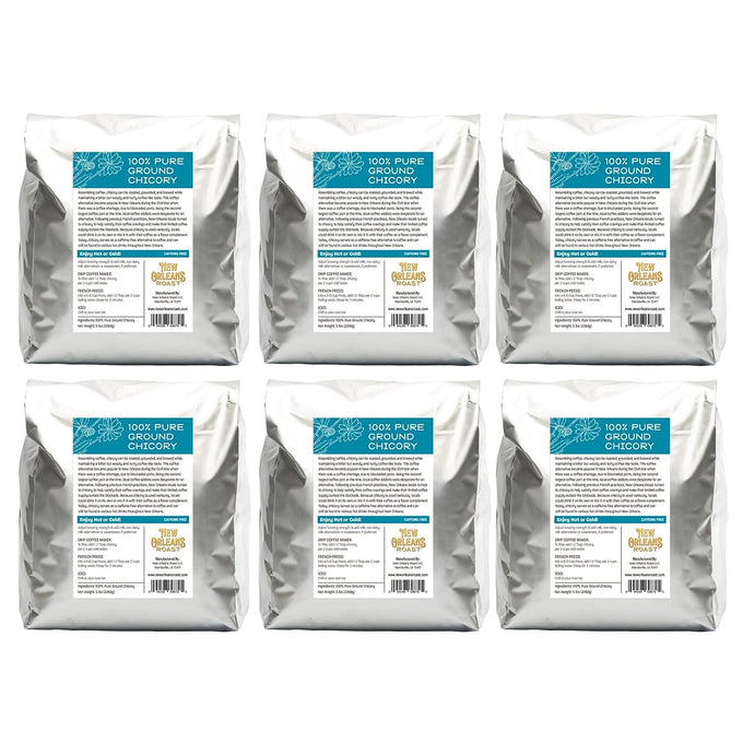 5 lb. Ground 100% Pure Chicory (Pack of 6)