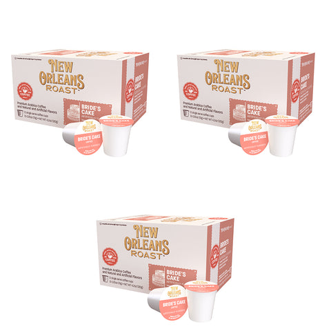 Bride's Cake Single Serve Cups 3-Pack (12 Count/Pack)