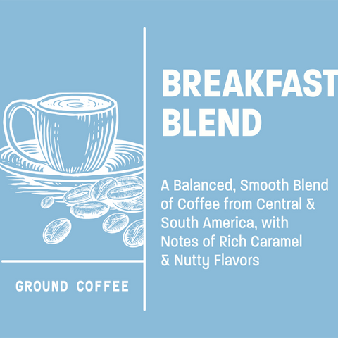NOR Breakfast Blend Ground (Pack of 6)