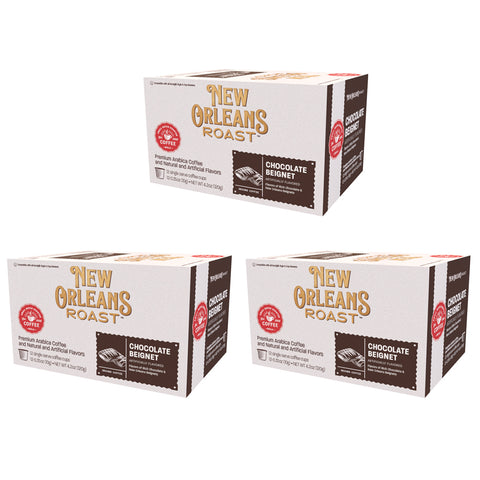 Chocolate Beignet Single Serve Cups (3-Pack / 12 Count)